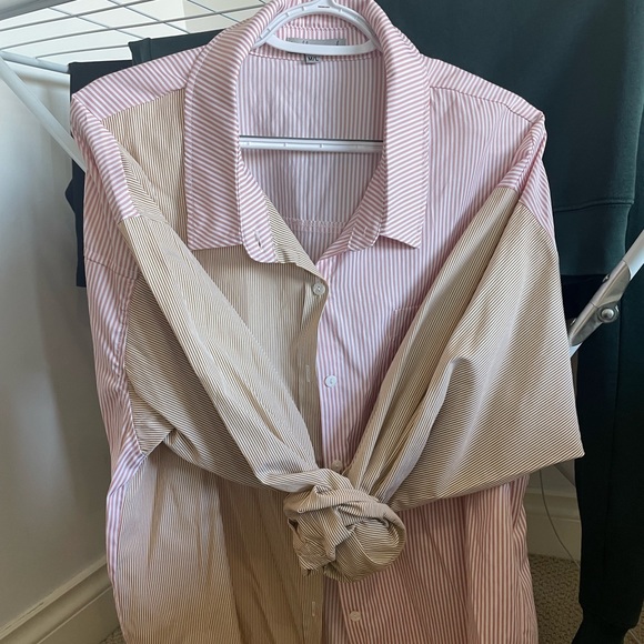 Two toned button up shirt - Picture 1 of 4